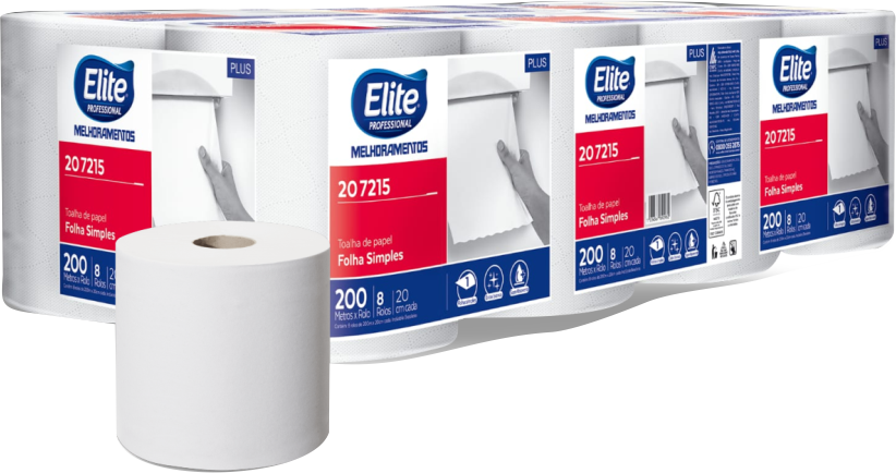 PAPEL TOALHA BOBINA - PLUS